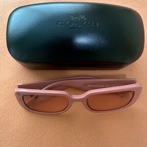 Coach Blush Sunglasses with Case